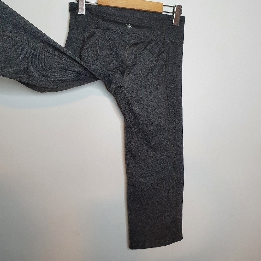 Athleta Grey Carpri Crop Leggings Size S - Picture 4 of 7